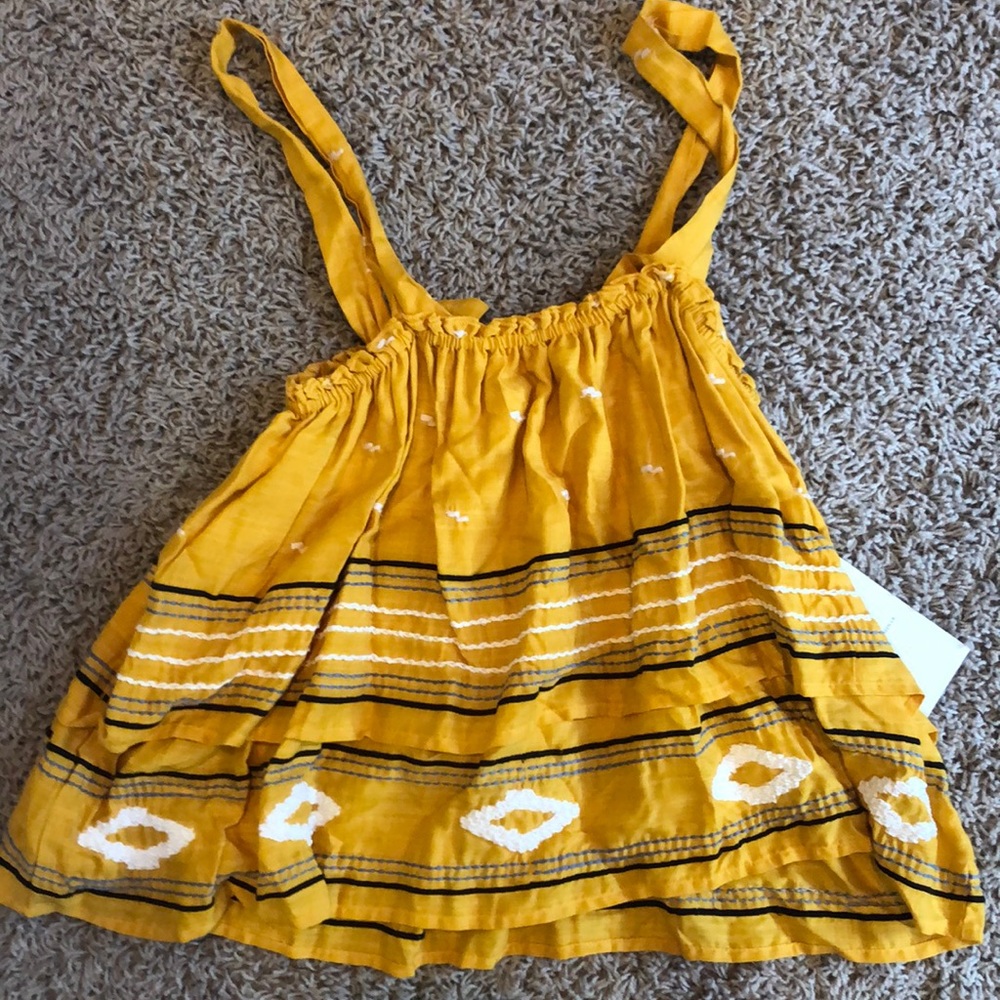 Piperbytownsen.la NWT yellow top